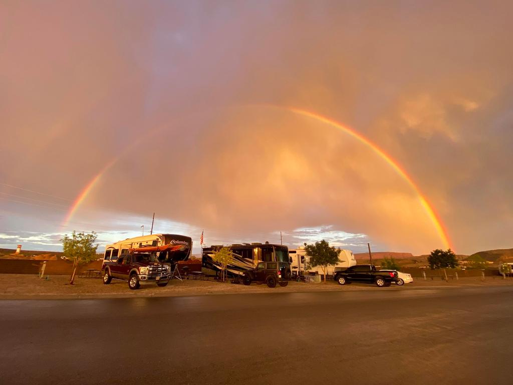 Southern Utah RV Resort Back-in site